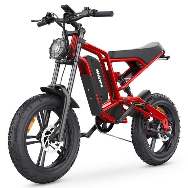 Electric Bike for Adults, 7-Speed Mountain E-Bike LCD Display