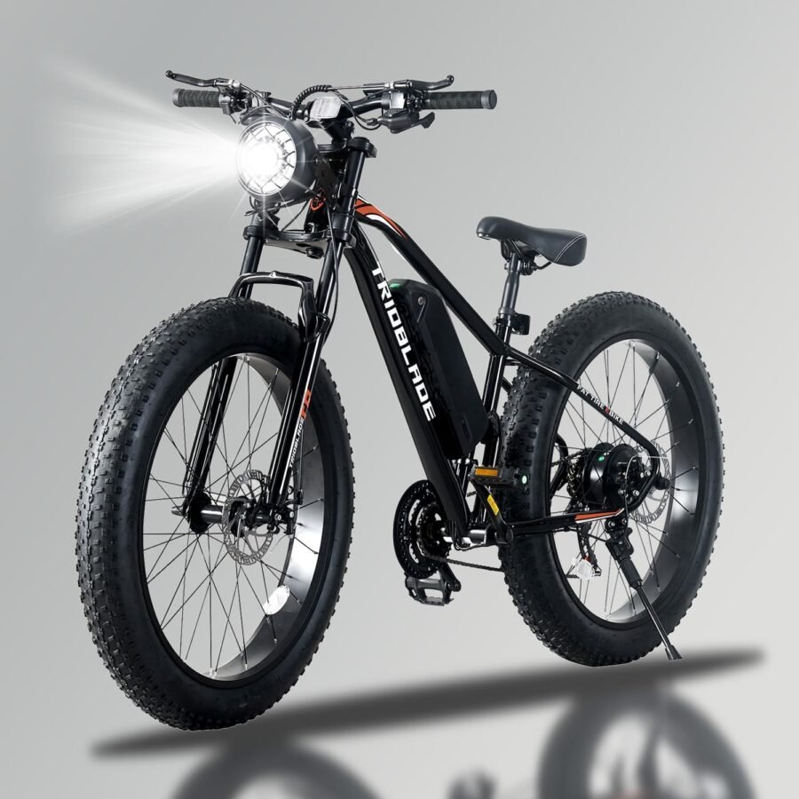 Electric Mountain Bike for Adults 250W, 36V 10.4Ah Removable Battery