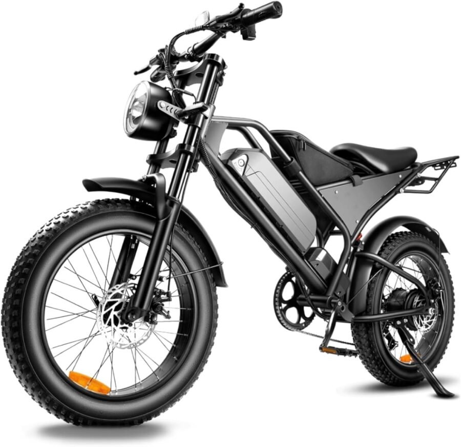 Electric Mountain Bike for Adults, 48V 18.2Ah High-Capacity Battery